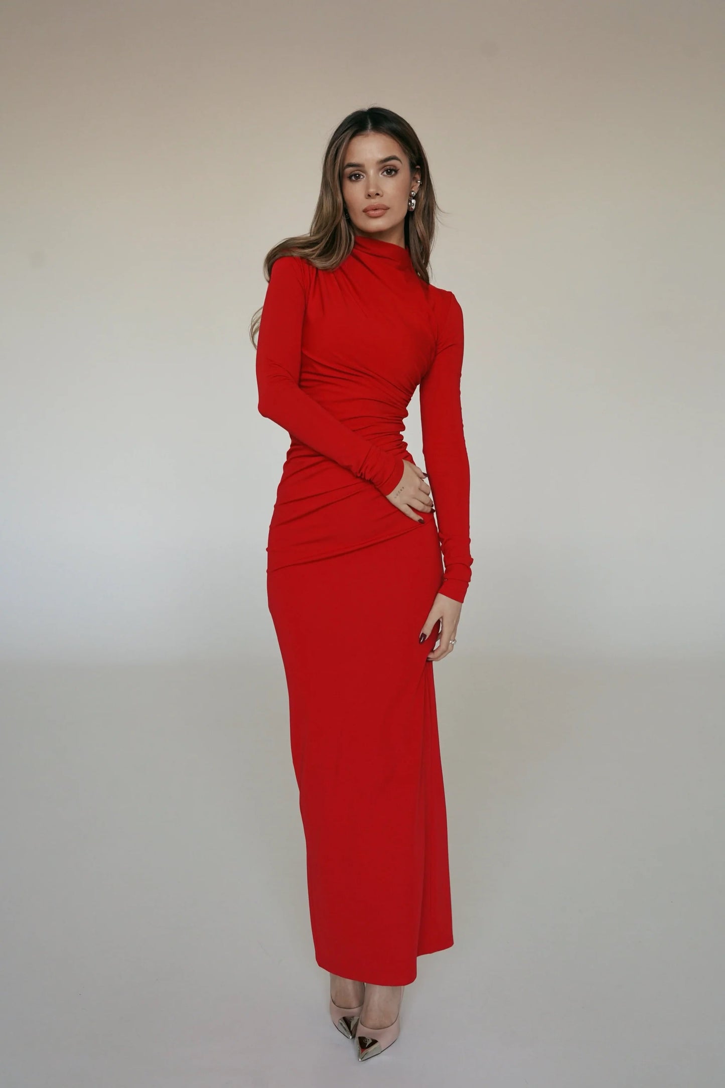 Long Sleeve Maxi Dress