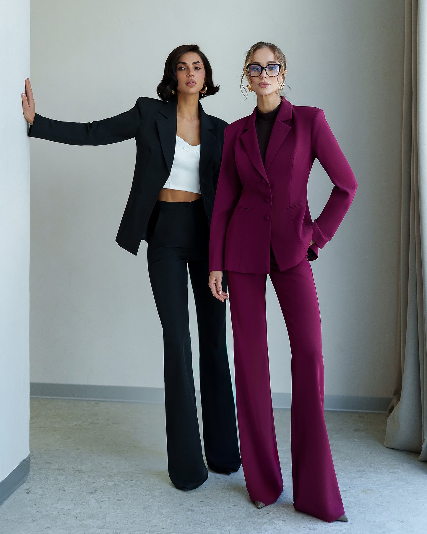 Chloe Single-Breasted Suit 2-Piece