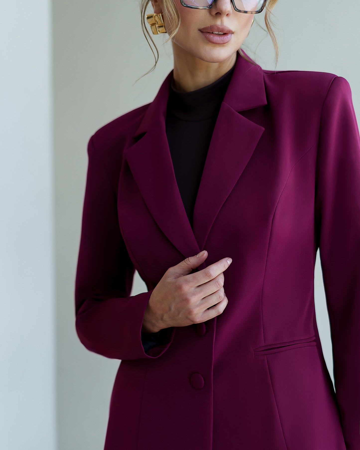 Chloe Single-Breasted Suit 2-Piece