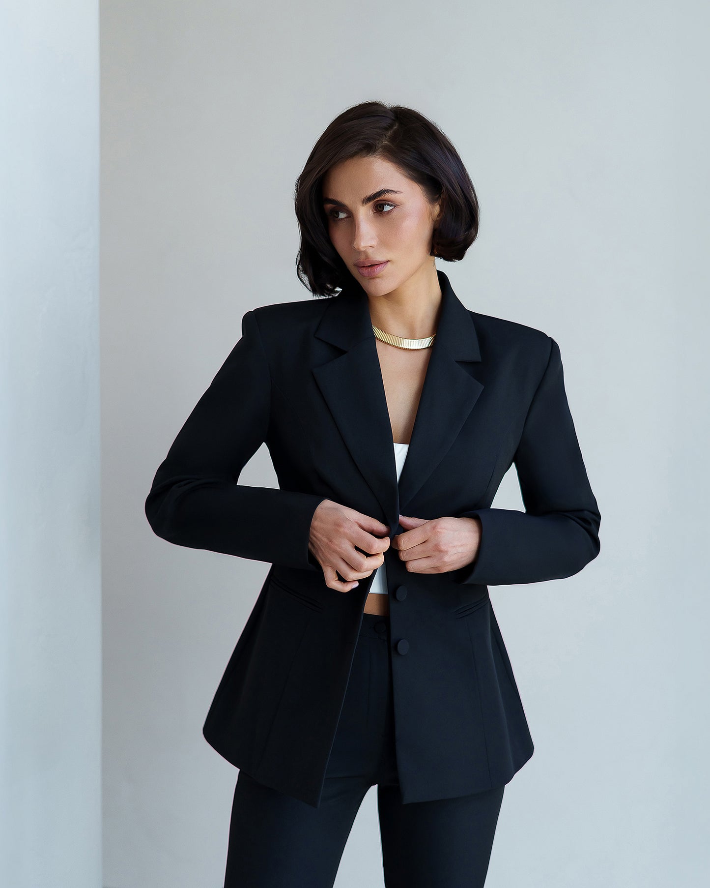Chloe Single-Breasted Suit 2-Piece