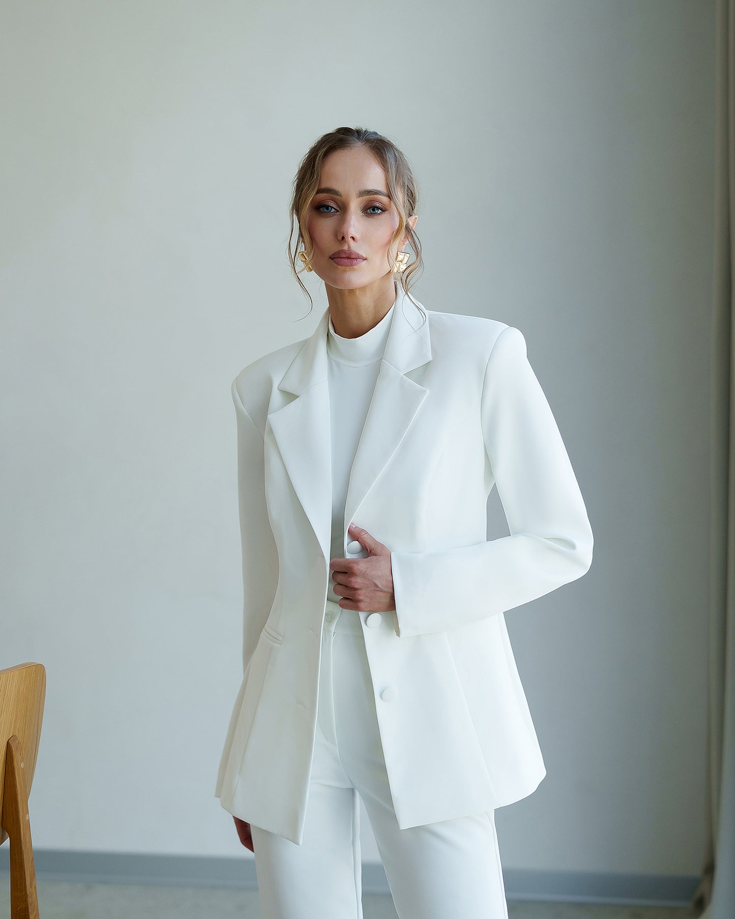 Chloe Single-Breasted Suit 2-Piece