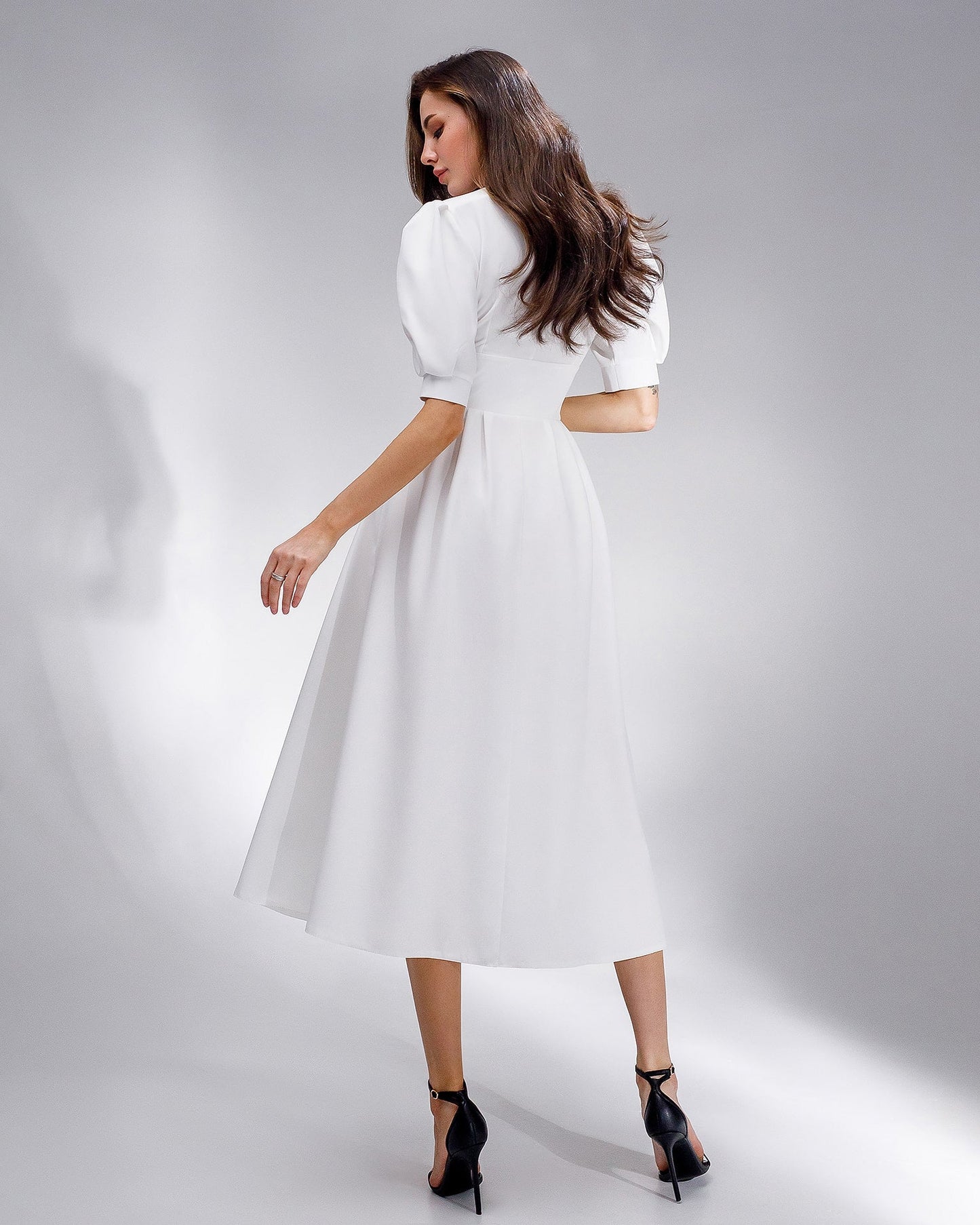 Square Neck Mini Dress