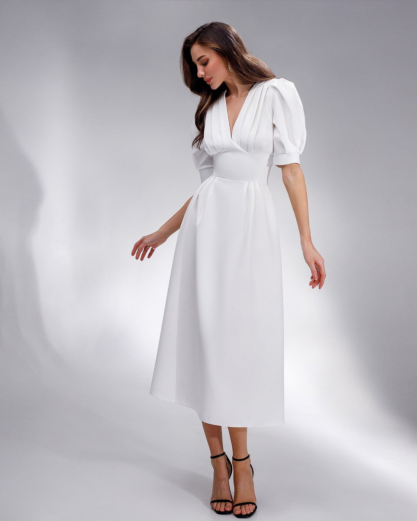 Square Neck Mini Dress