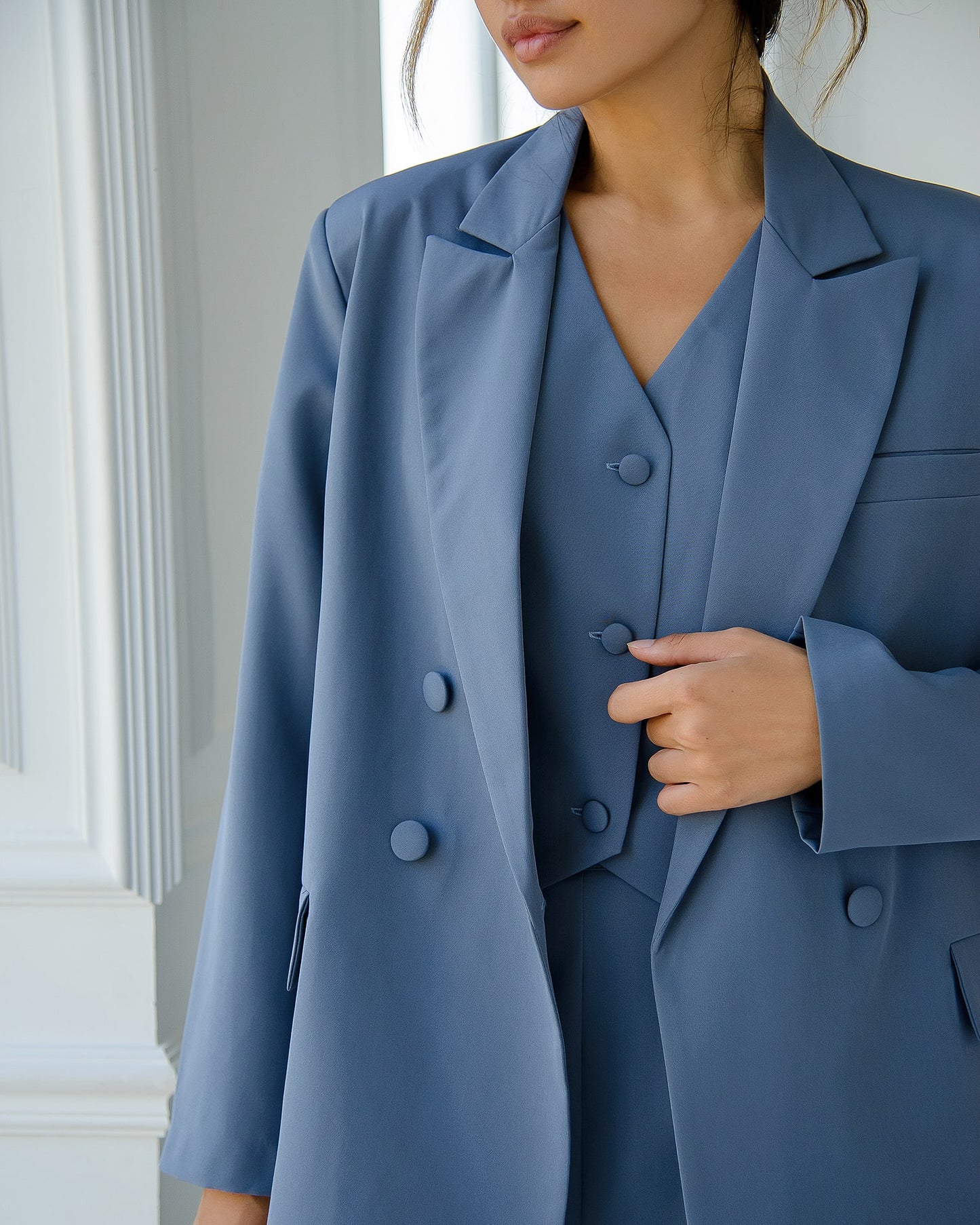 Double-Breasted 3-Piece Suit