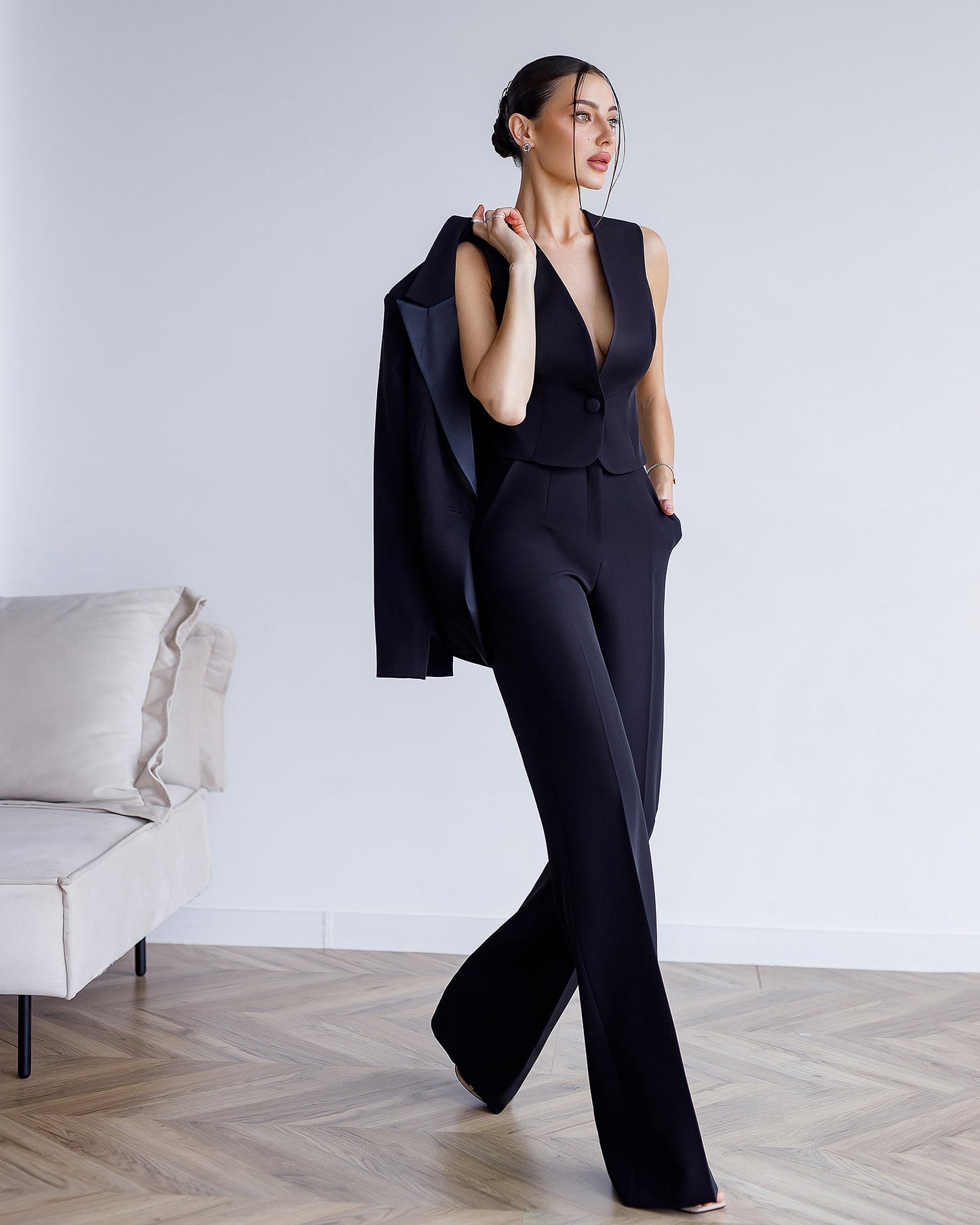 Single-Breasted Suit 3-Piece
