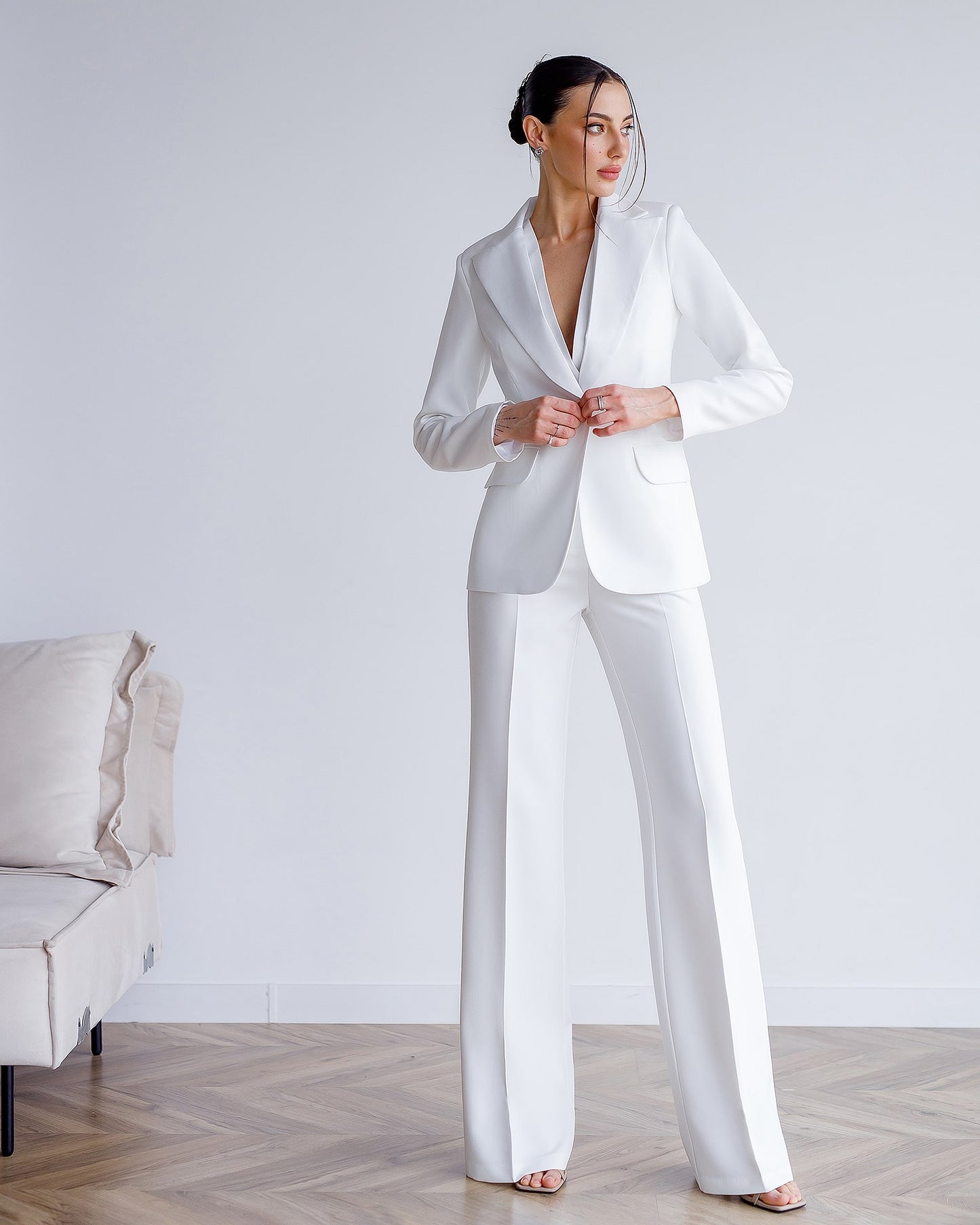 Single-Breasted Suit 3-Piece