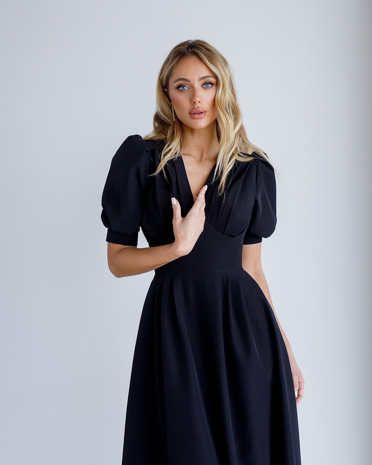 Square Neck Mini Dress