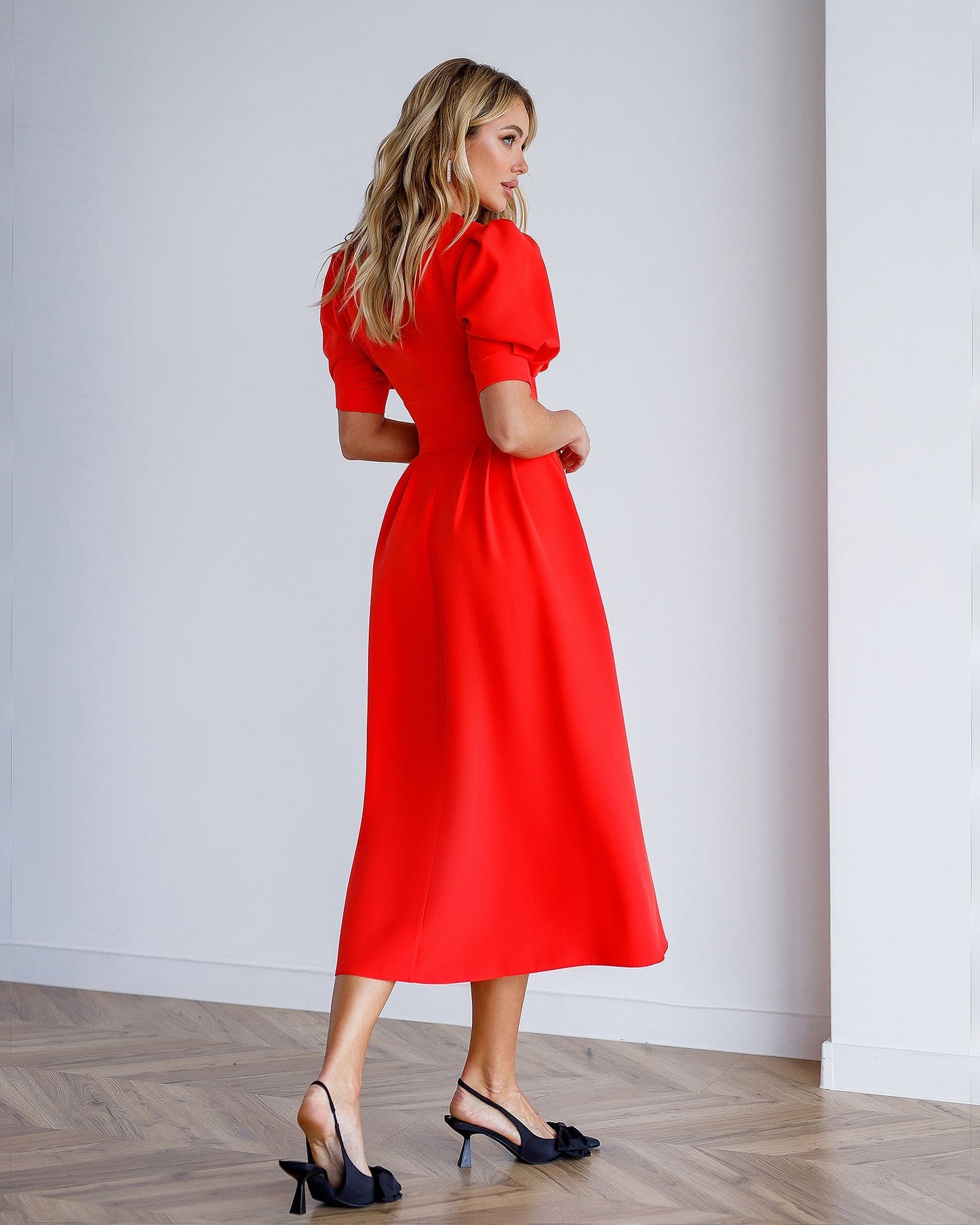 Square Neck Mini Dress