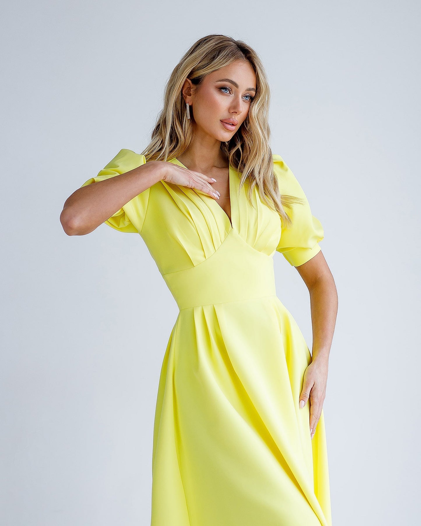 Square Neck Mini Dress