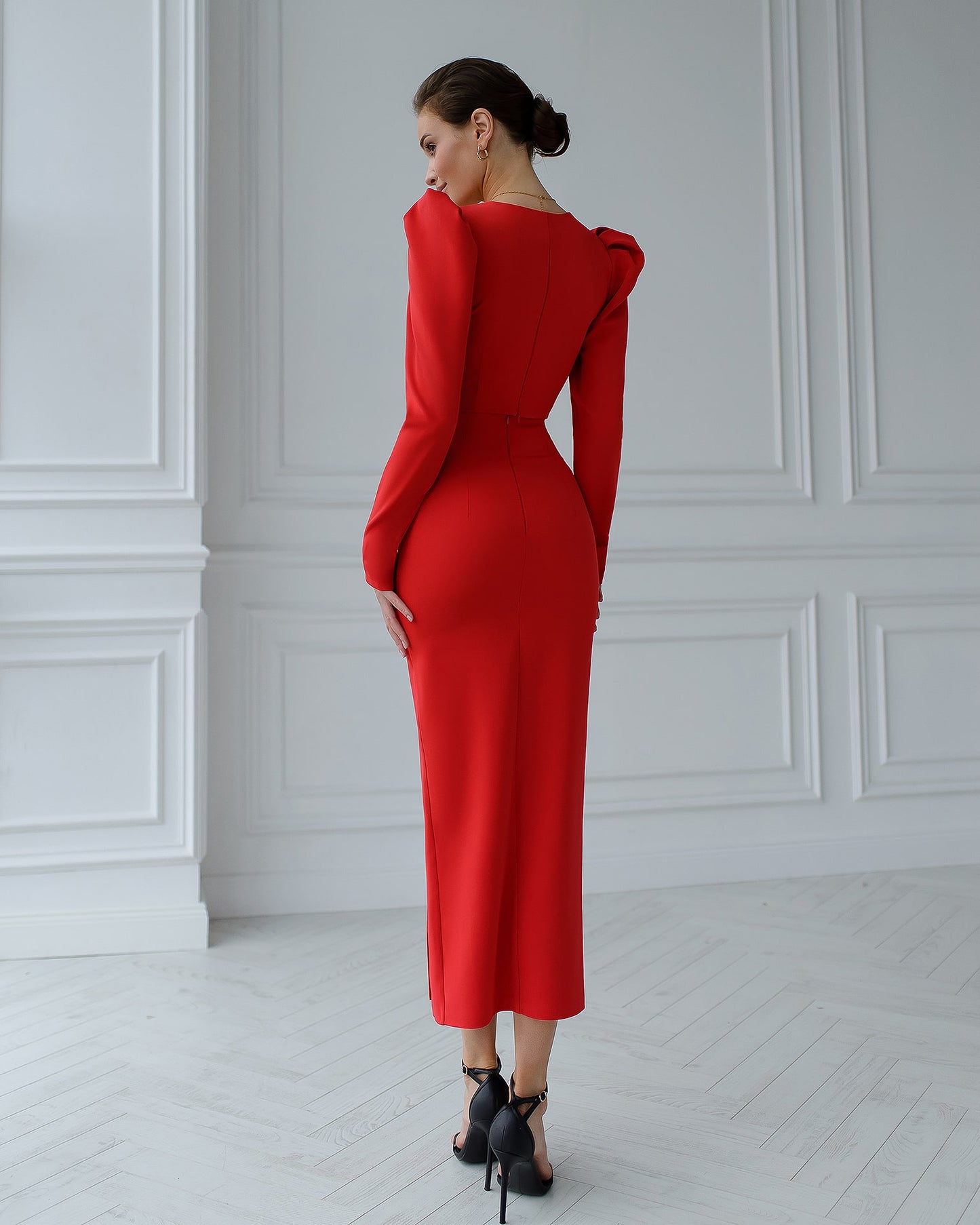 Sweetheart Top & Midi Skirt 2- Piece Set