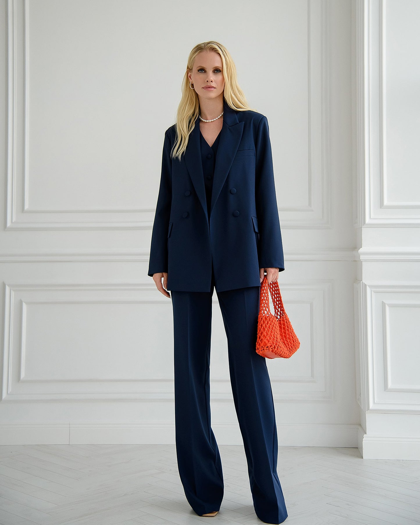 Double-Breasted 3-Piece Suit