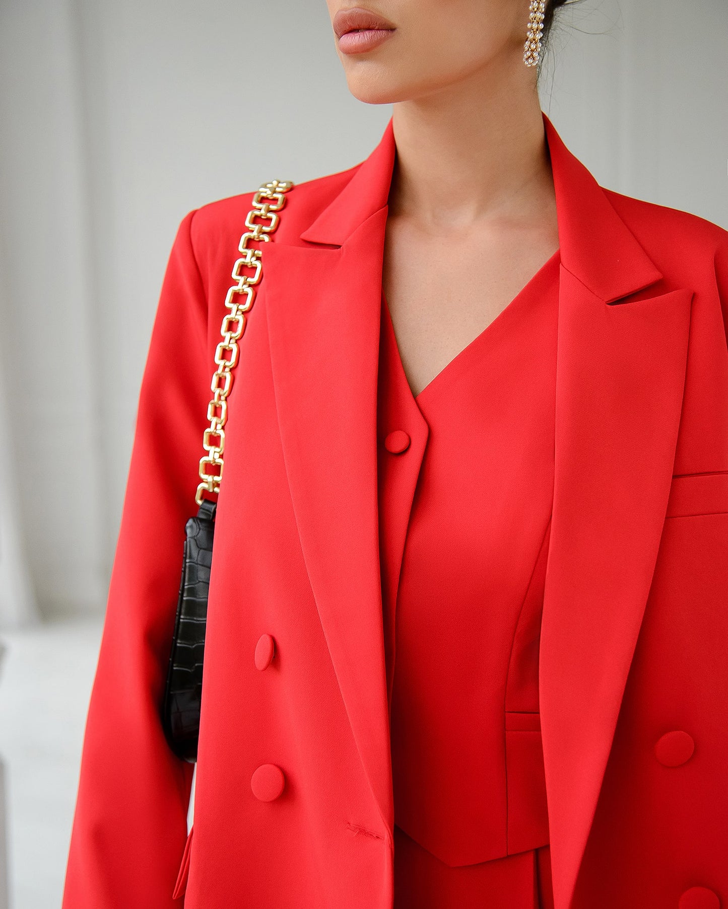Double-Breasted 3-Piece Suit