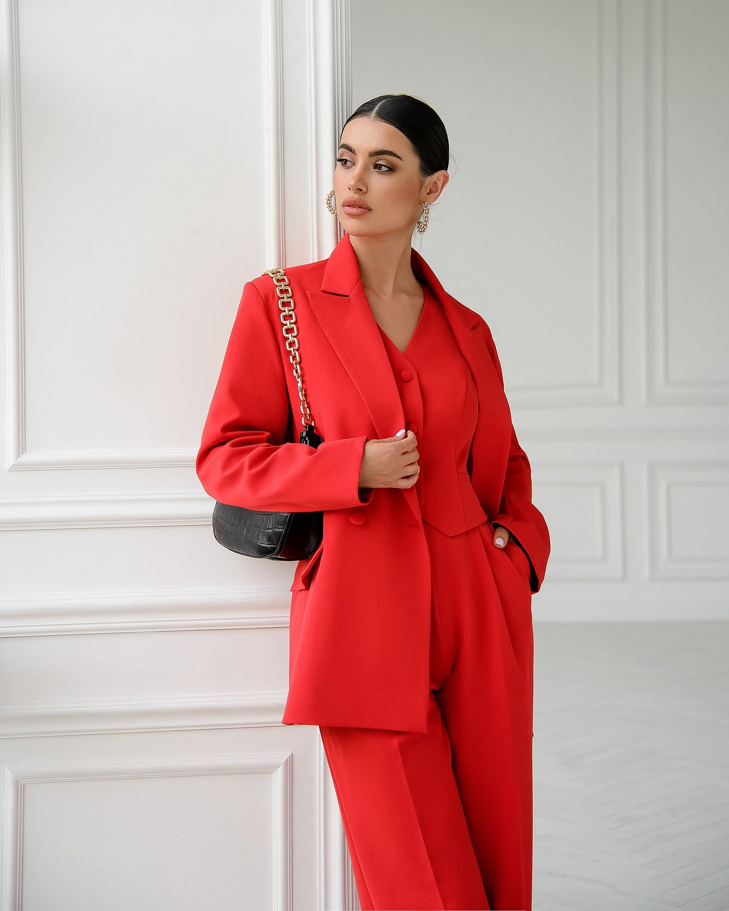 Double-Breasted 3-Piece Suit