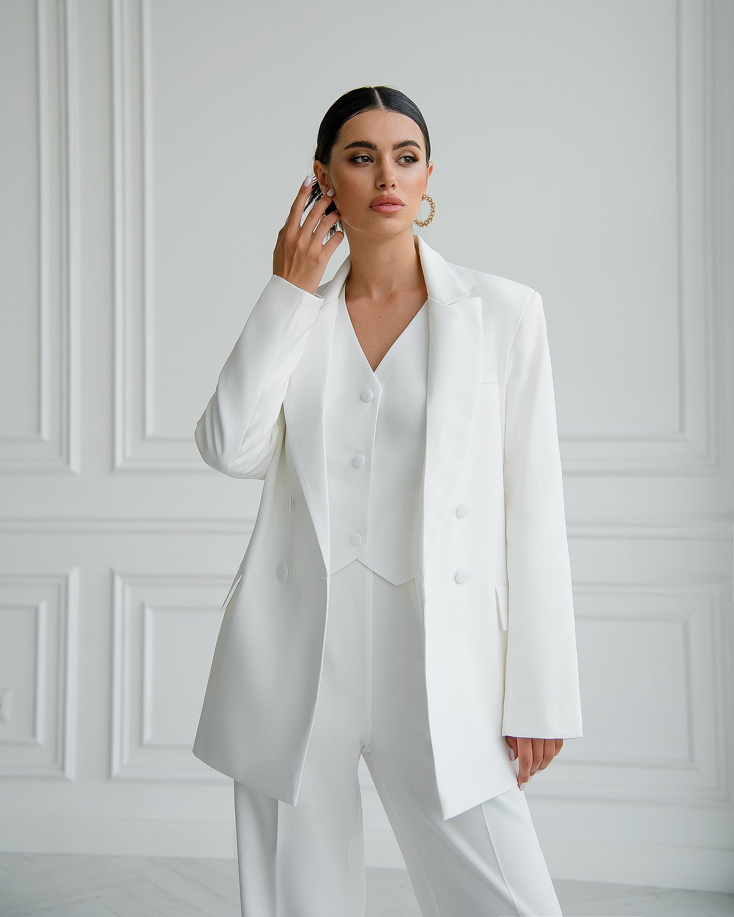 Double-Breasted 3-Piece Suit