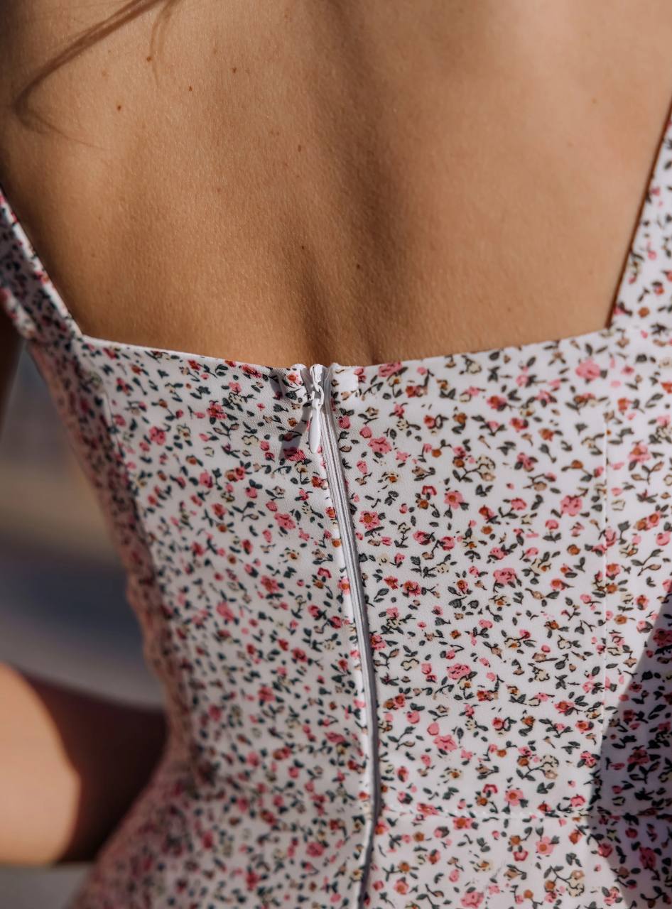 Sleeveless Chiffon Midi Dress