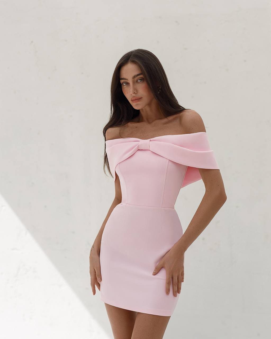 Off-The-Shoulder Mini Dress