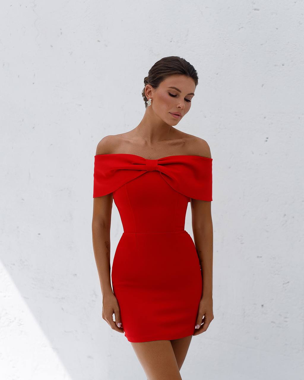 Off-The-Shoulder Mini Dress