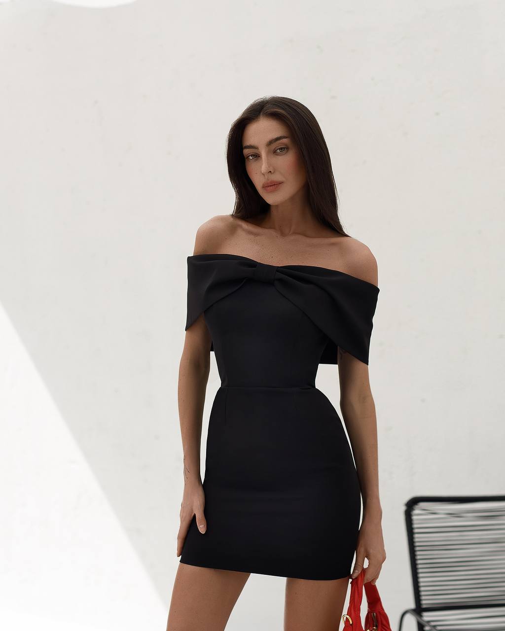 Off-The-Shoulder Mini Dress