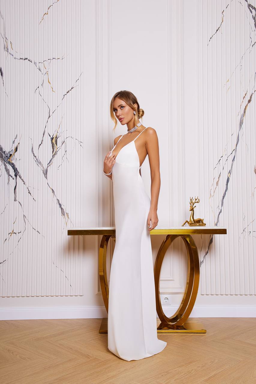 Satin Slip Maxi Dress