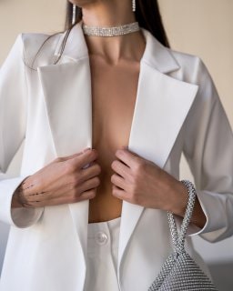 Belted Wide-Leg Suit 3-Piece