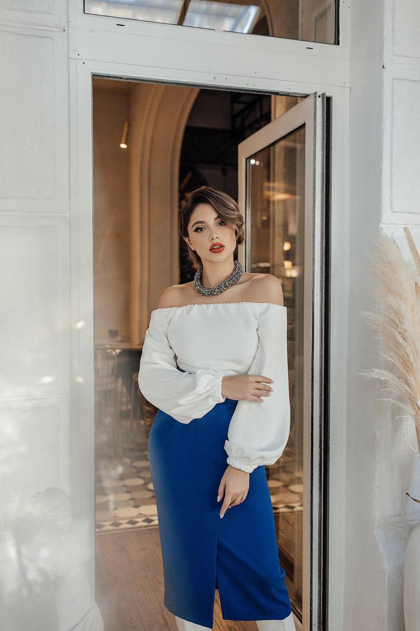 High Waist Belted Mini Skirt