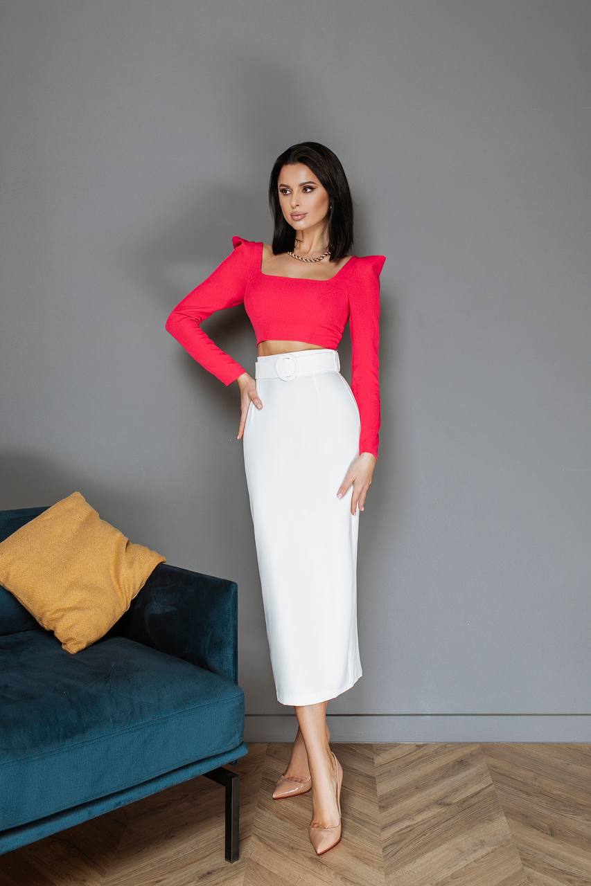High Waist Pencil Skirt