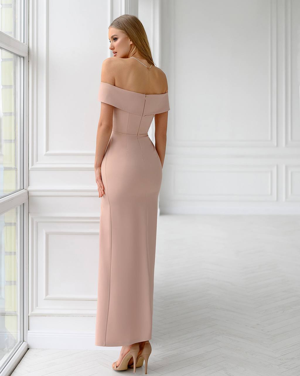 Off-The-Shoulder Maxi Dress