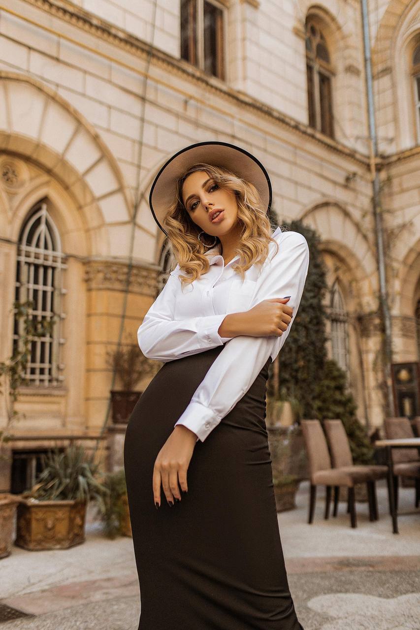 High Waist Pencil Skirt