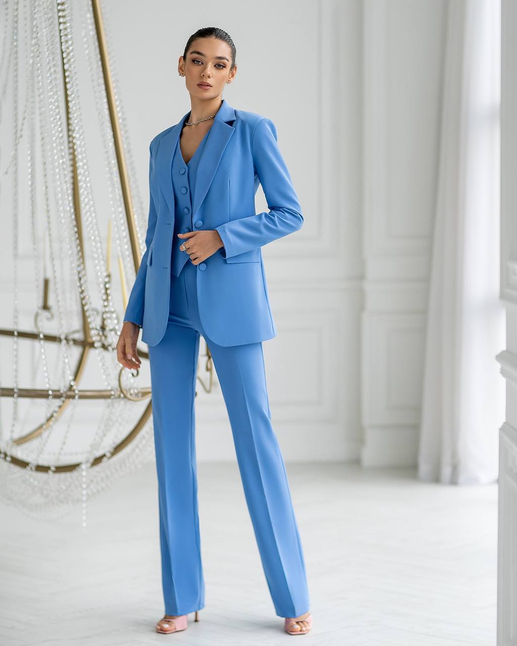 Regular-Fit 3-Piece Suit