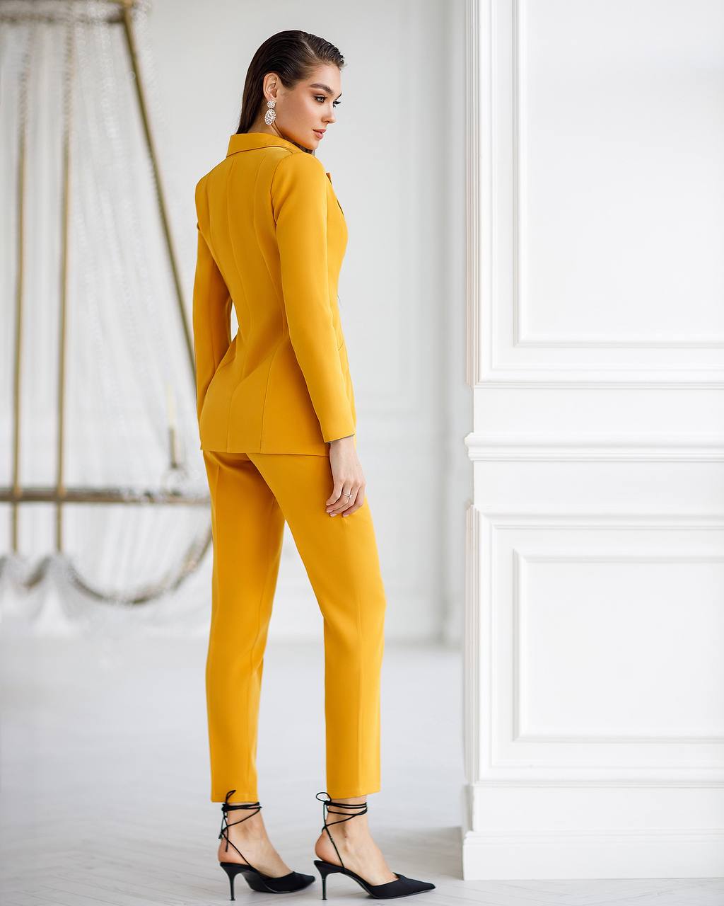 Office Slim-Fit 3-Piece Suit
