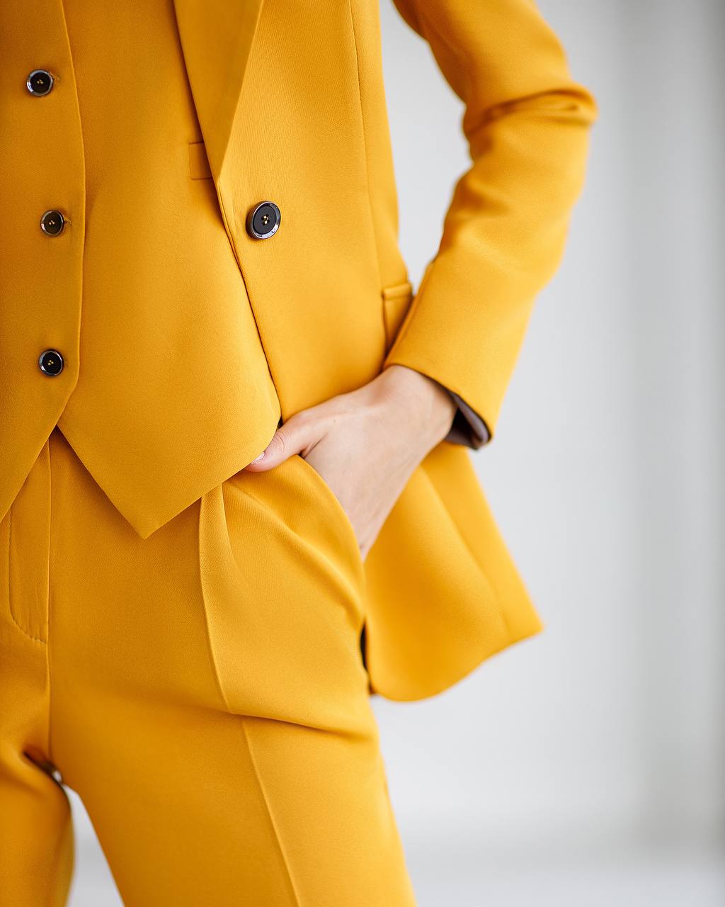 Office Slim-Fit 3-Piece Suit