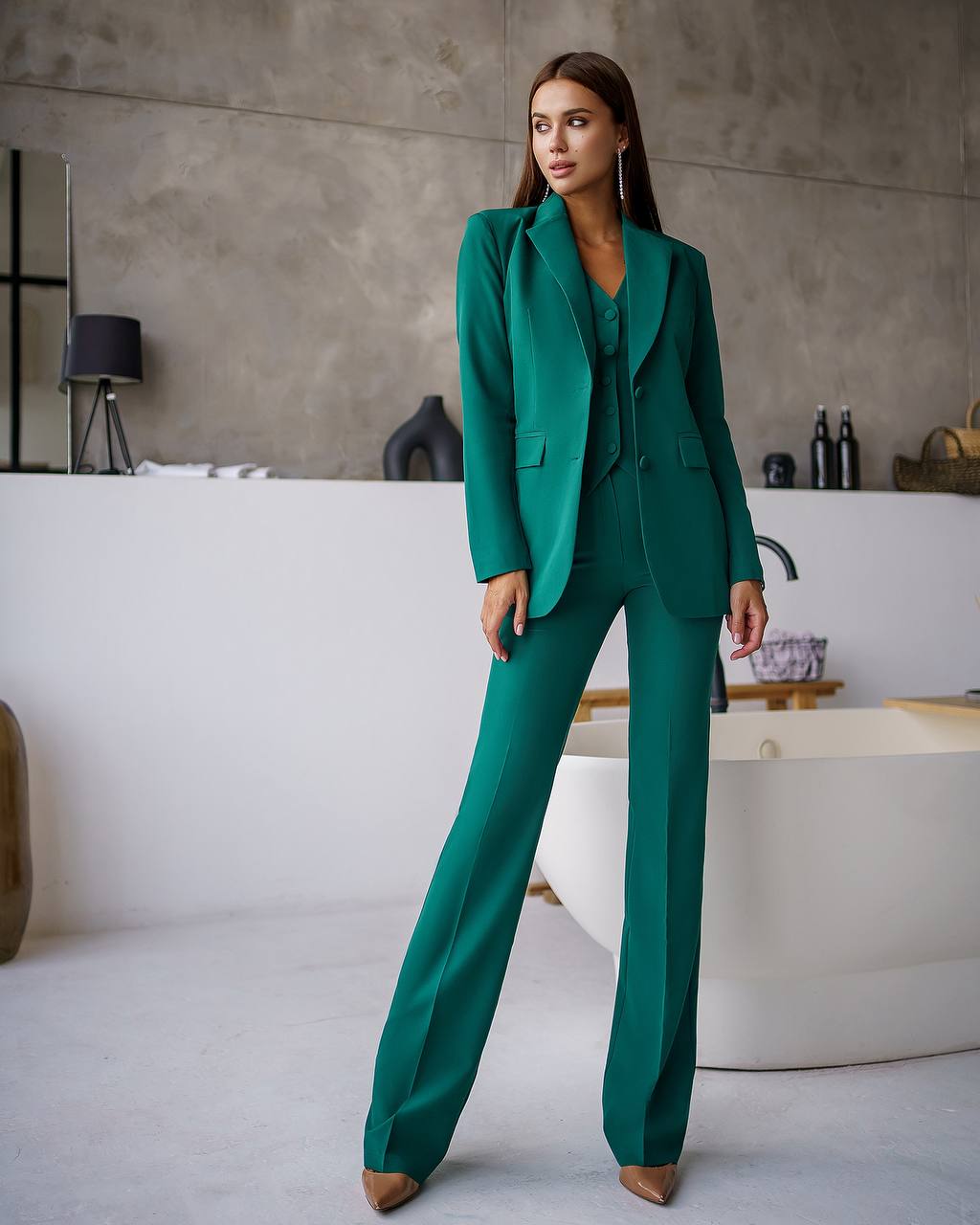Regular-Fit 3-Piece Suit