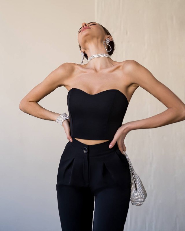 Belted Wide-Leg Suit 3-Piece