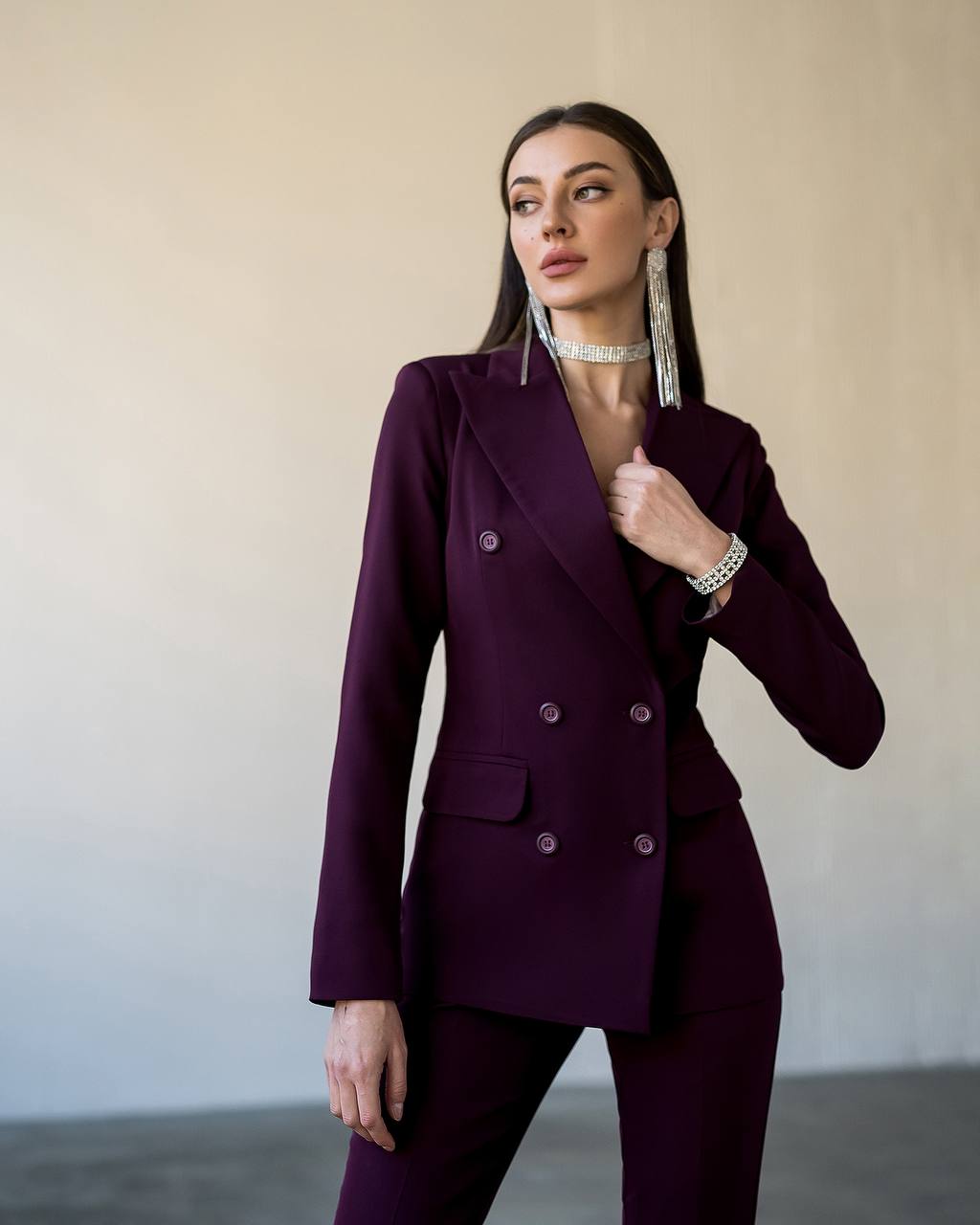 Double Breasted Suit 2-Piece