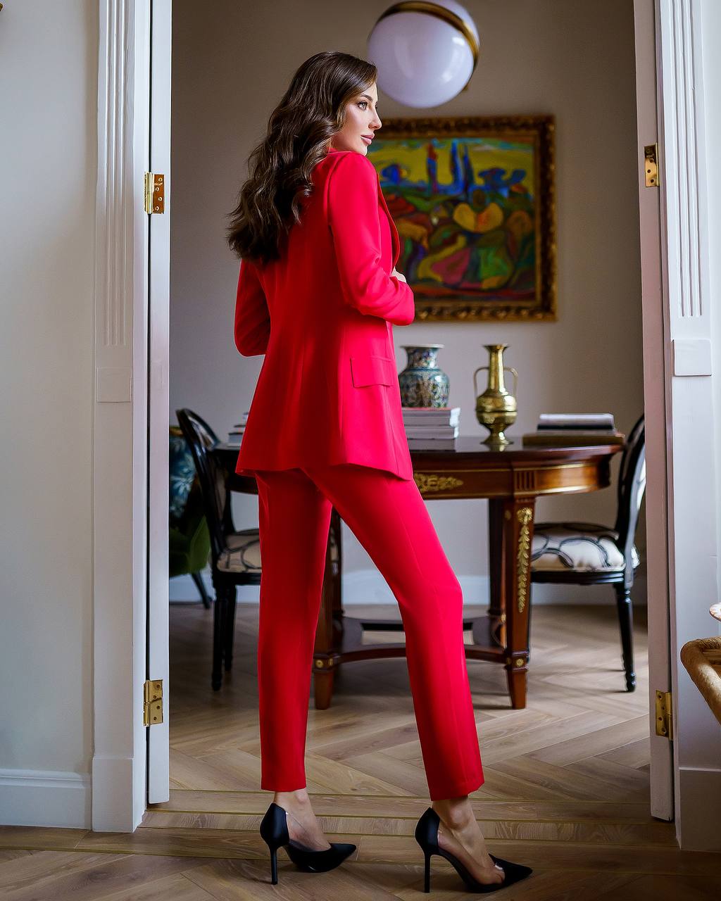 Office Slim-Fit 3-Piece Suit