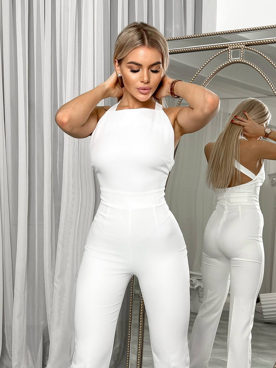 Monika Backless Jumpsuit