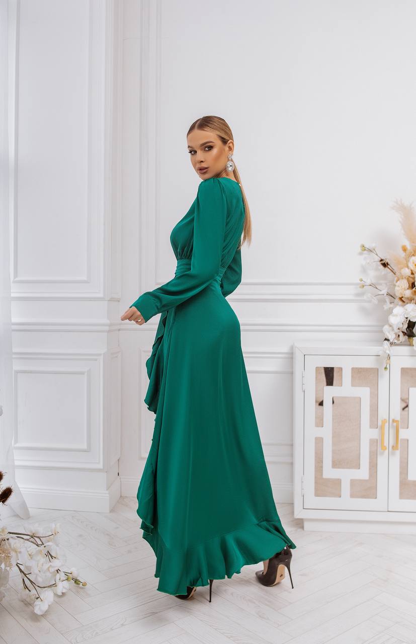 Thigh-Slit Maxi Dress