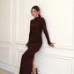 Long Sleeve Maxi Dress