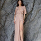 Silk Wrap Maxi Dress