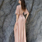 Silk Wrap Maxi Dress