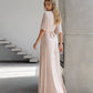 Silk Wrap Maxi Dress