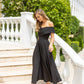 Off-The-Shoulder Midi Dress