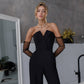 V-neck Sleeveless Jumpsuit (Copy)