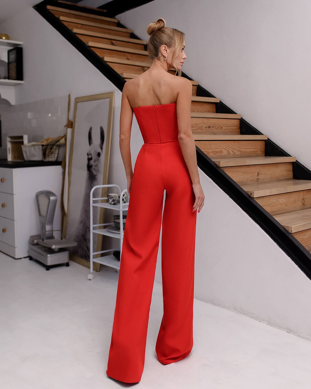 V-neck Sleeveless Jumpsuit (Copy)