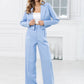 Alexa Crop Jacket Suit 2-Piece