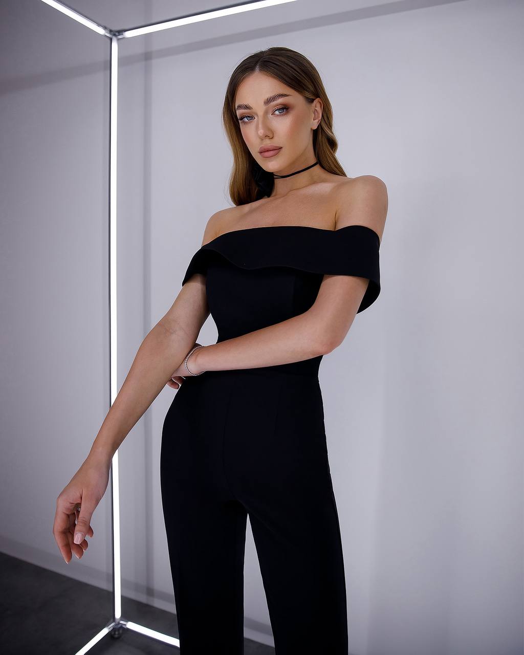 Off-the-shoulder Jumpsuit