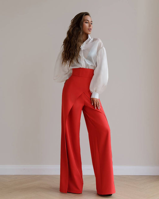 High Waist Palazzo Pants