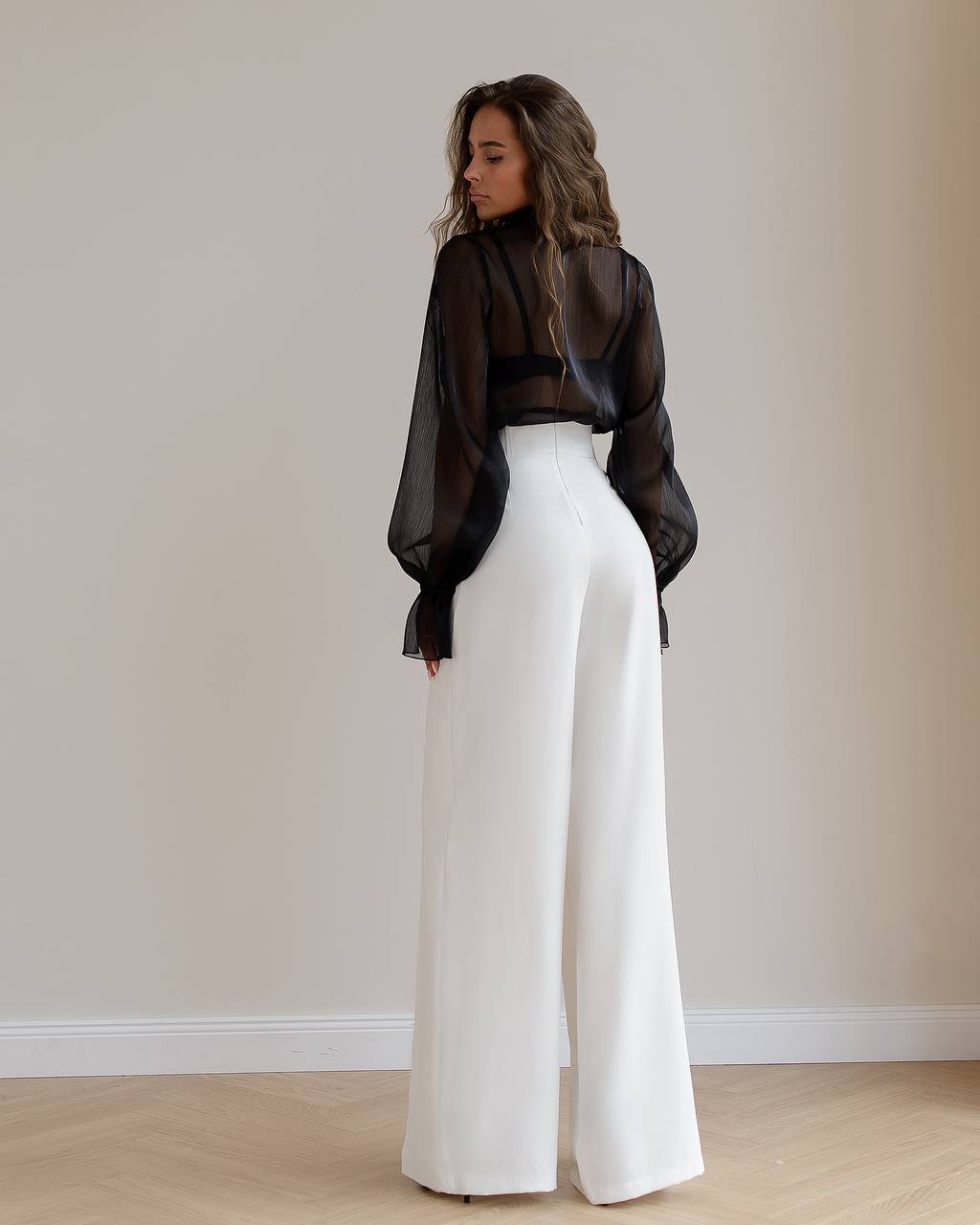 High Waist Palazzo Pants