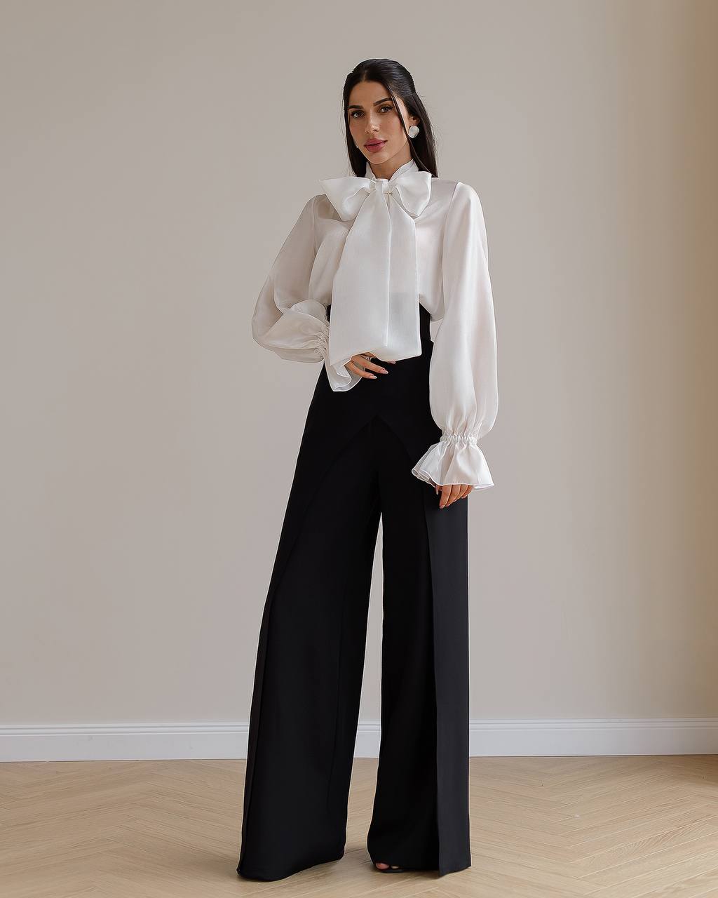 High Waist Palazzo Pants