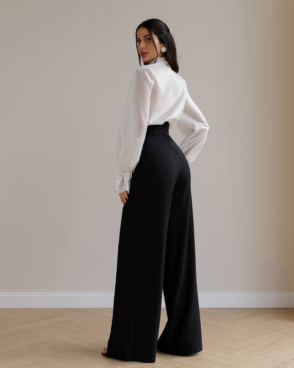 High Waist Palazzo Pants